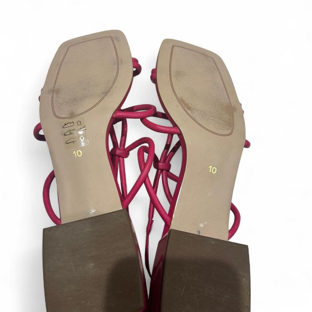 Cecelia New York pink strappy heels - Picture 5 of 5